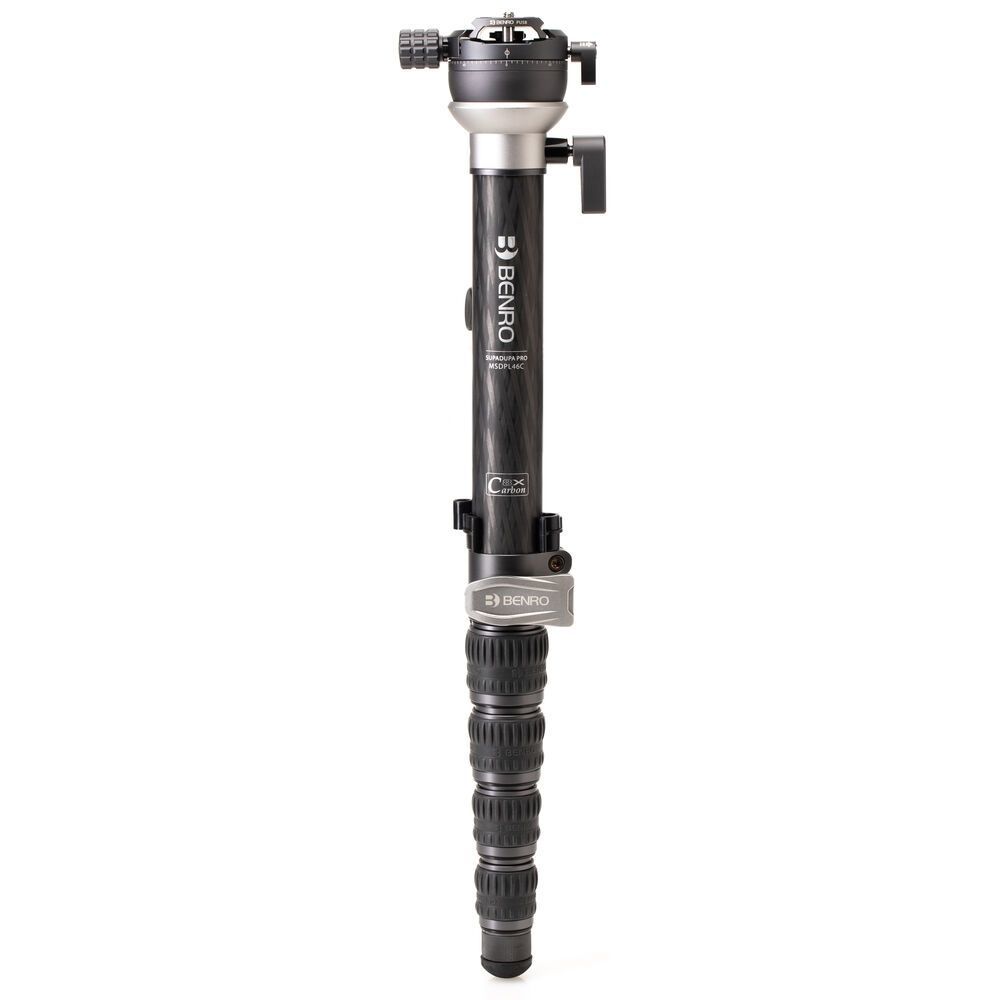 Benro MSDPL46C SupaDupa Carbon Fiber Monopod ve Düzlem Ayarlı Panoramik Kafa