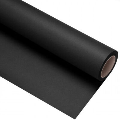 Superior 2.72x11m Jet Black (Siyah) Fon Kağıdı