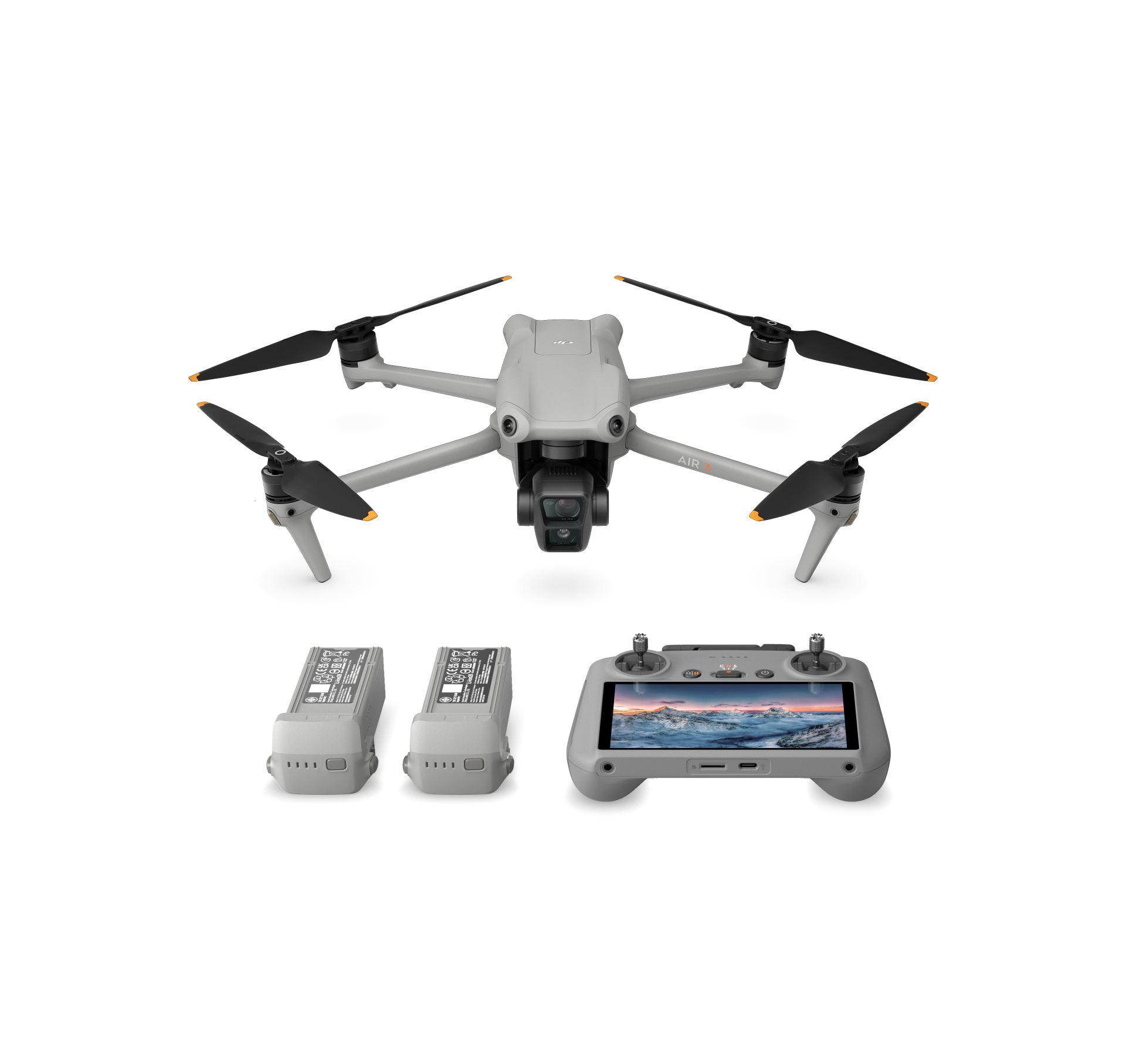 DJI Air 3 Fly More Combo (DJI RC 2 Ekranlı Kumandalı) Drone