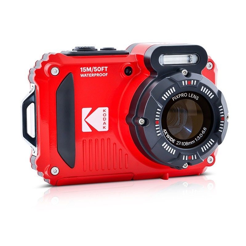 Kodak Pixpro WPZ2 Dijital Fotoğraf Makinesi (Kırmızı)