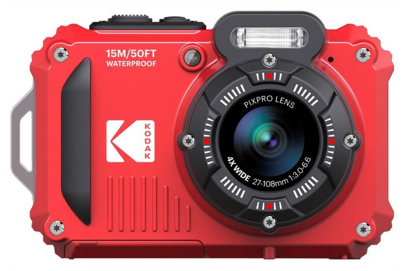 Kodak Pixpro WPZ2 Dijital Fotoğraf Makinesi (Kırmızı)