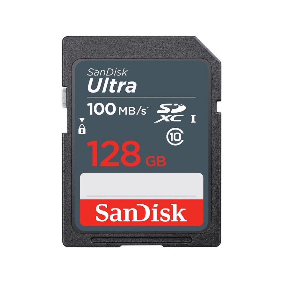SanDisk 128GB Ultra SD Hafıza Kartı (100 mb/s, SDSDUNR-128G-GN3IN)