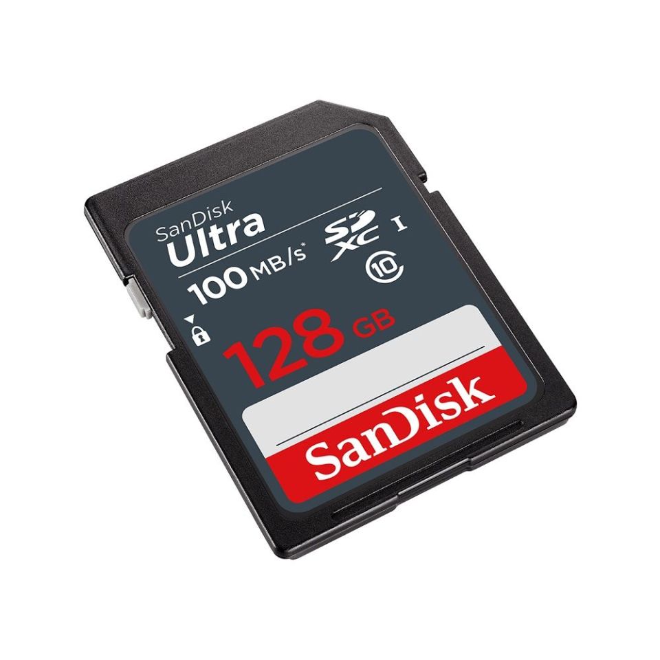 SanDisk 128GB Ultra SD Hafıza Kartı (100 mb/s, SDSDUNR-128G-GN3IN)