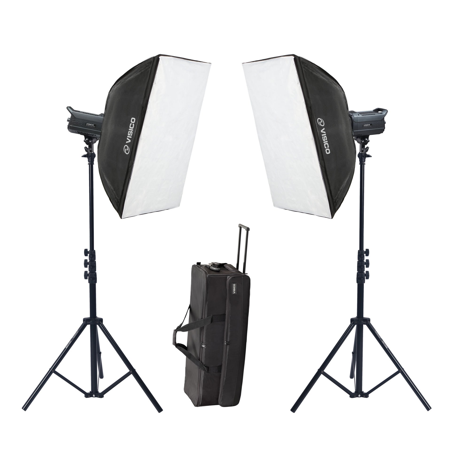 Visico Led-150ST 2’li Video Led Işık Seti (150W)