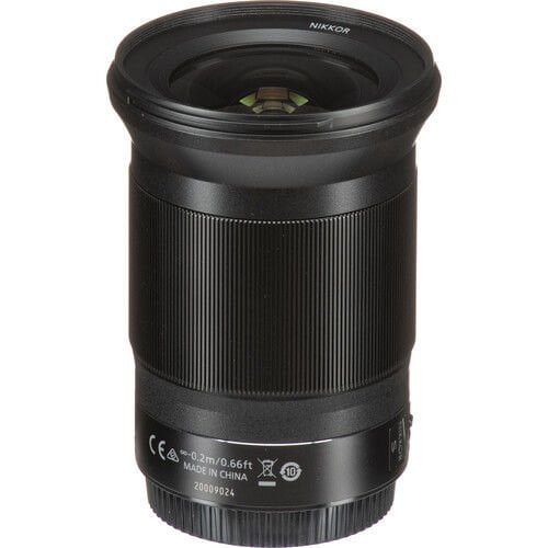 Nikon NIKKOR Z 20mm f/1.8 S Lens