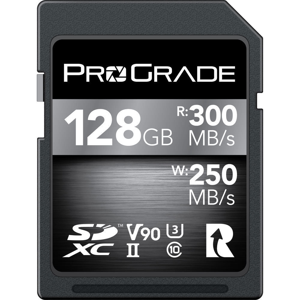 ProGrade Dijital 128GB UHS-II SDXC Hafıza Kartı