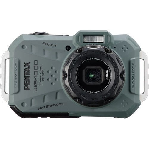 Ricoh PENTAX WG-1000 Dijital Fotoğraf Makinesi (Olive)