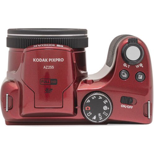 Kodak Pixpro AZ255 Dijital Fotoğraf Makinesi (Kırmızı)