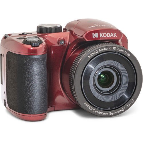 Kodak Pixpro AZ255 Dijital Fotoğraf Makinesi (Kırmızı)