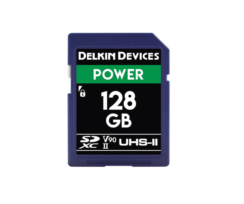 DELKIN POWER 128GB SD UHS-II 2000X (V90)