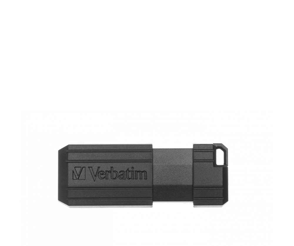 VERBATIM 49071 - 128GB PINSTRIPE USB 2.0 DRIVE