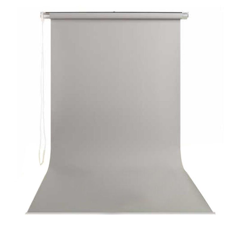Stil Fon 130cm x 200cm Portre Gri Fon Perdesi Seti