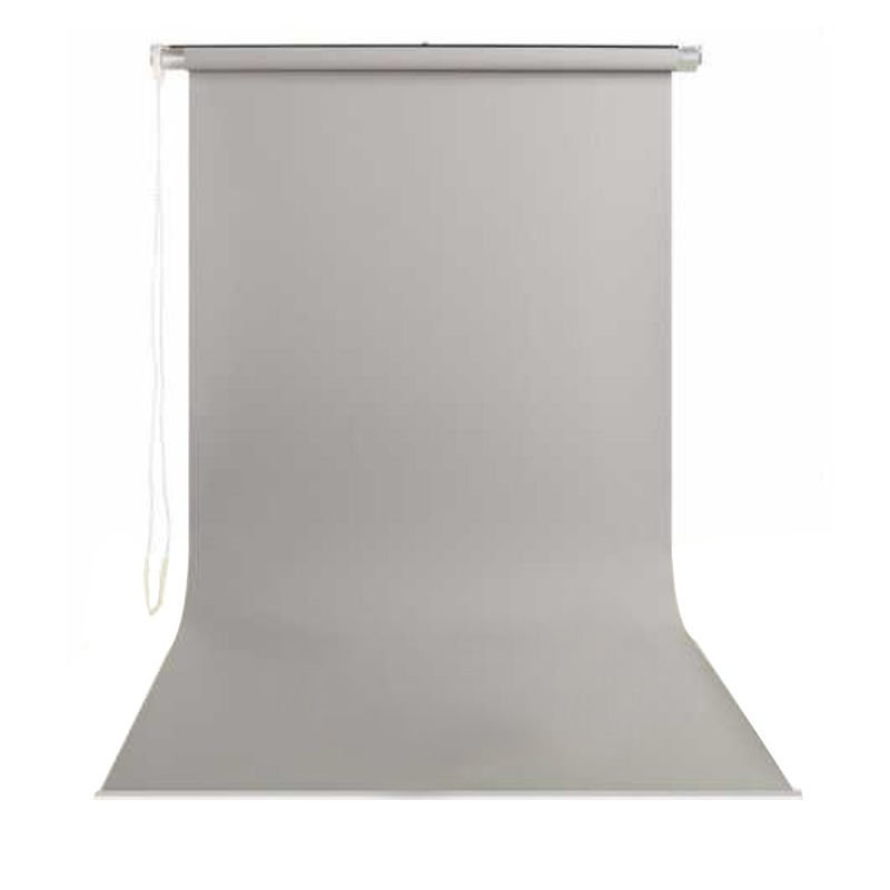 Stil Fon 145cm x 200cm Portre Gri Fon Perdesi Seti