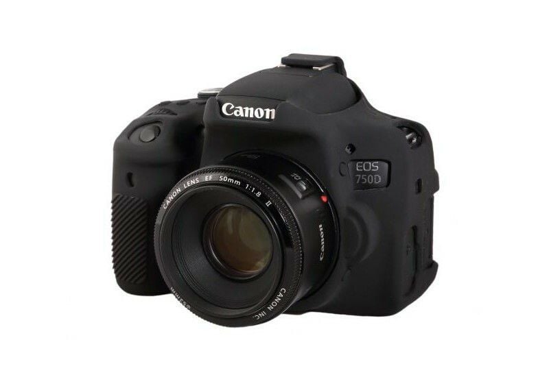 EasyCover Canon EOS 750D için Silikon Kılıf