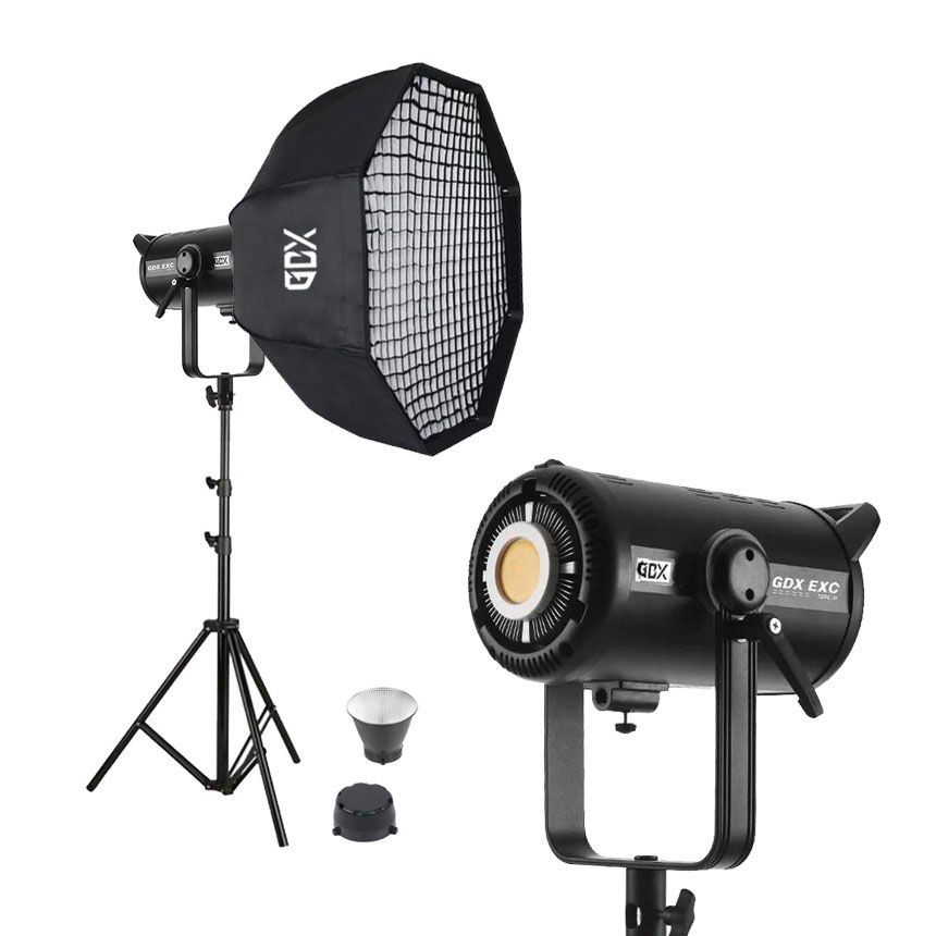 GDX EXC-400-II Plus Bi Color + 140 Octagon Gridli Softbox Bebek Çekim Seti