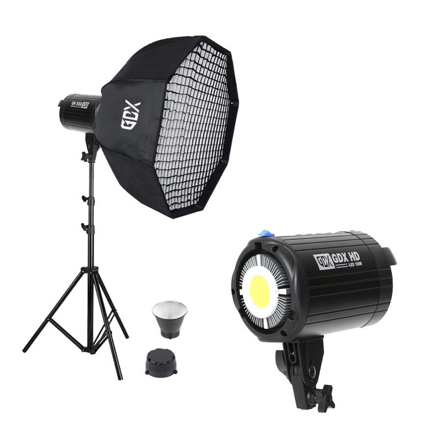 GDX HD-150W + 120 Octagon Gridli Softbox Bebek Çekim Seti