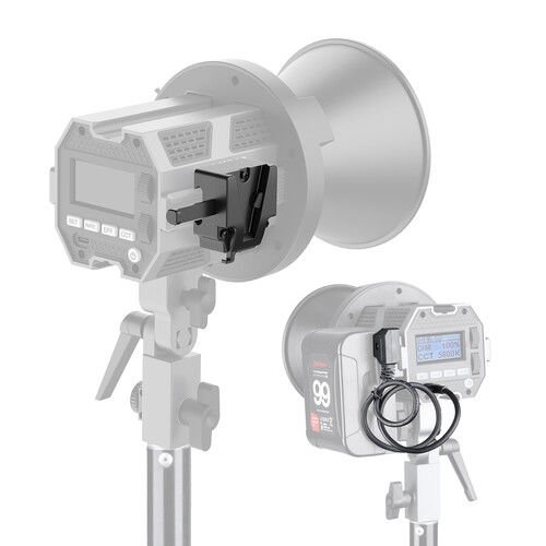 COLBOR V-Mount Adapter + D-Tap to Type-C V-Mount Battery Cable (VM2)