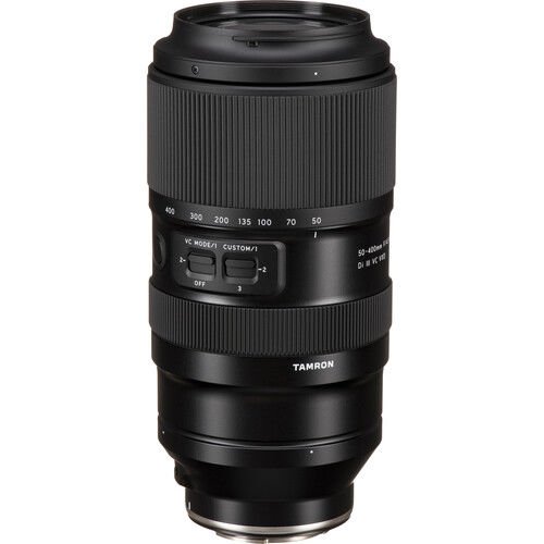 Tamron 50-400mm f/4.5-6.3 Di III VC VXD Lens (Sony Bayonet)