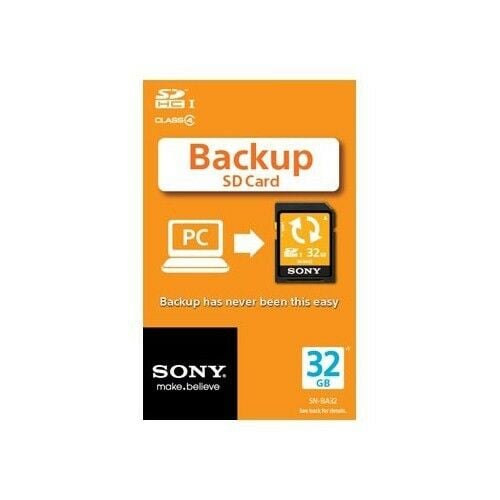 Sony SD 32GB Backup Pc Yedekleme Kartı