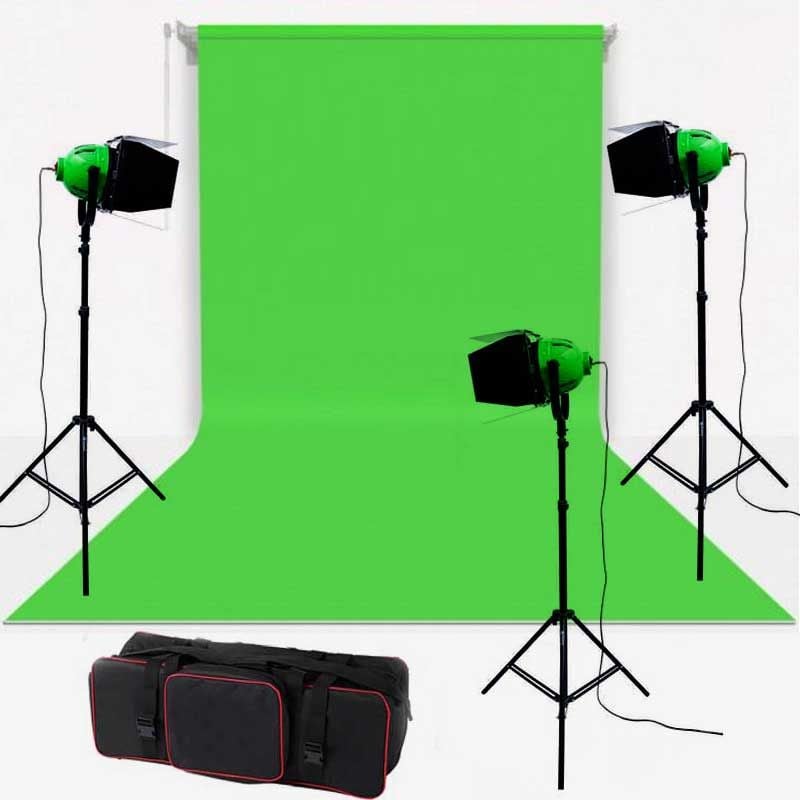 GDX YSL-350 Pro Light ve Yeşil Fon Perde (Green Box Stüdyo)