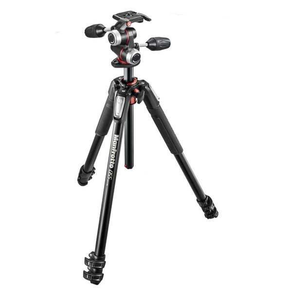 Manfrotto MK055XPRO3-3W 3 Yönlü Pan / Tilt Kafalı Alüminyum Tripod