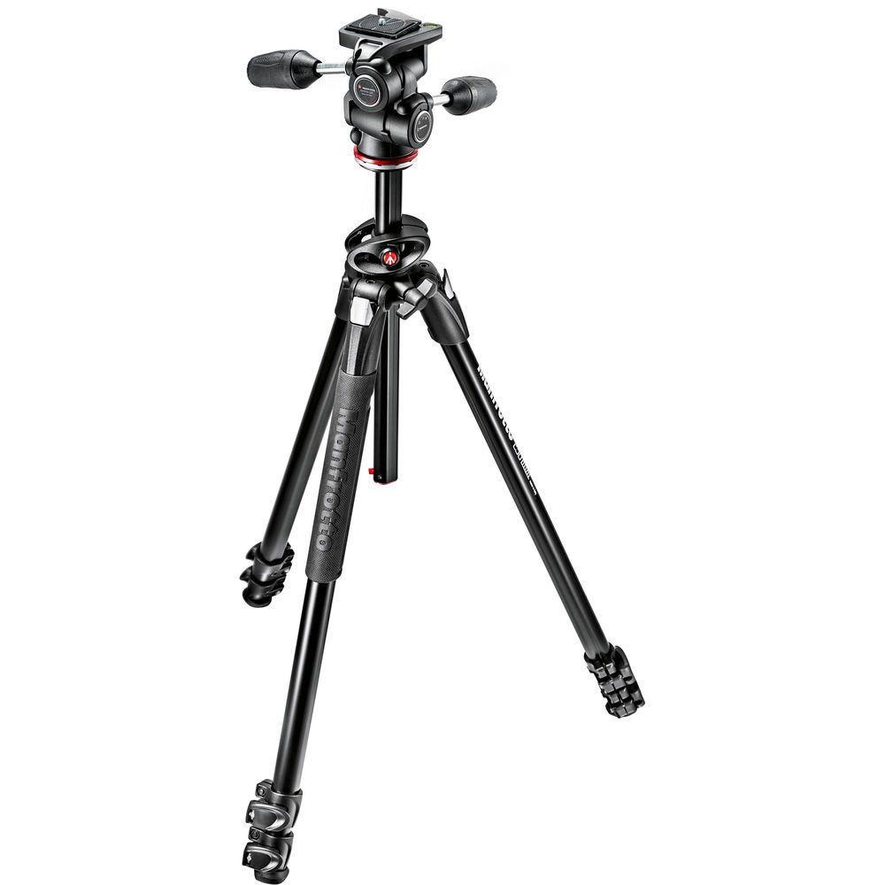 Manfrotto MK290DUA3-3W Alüminyum Tripod Kit