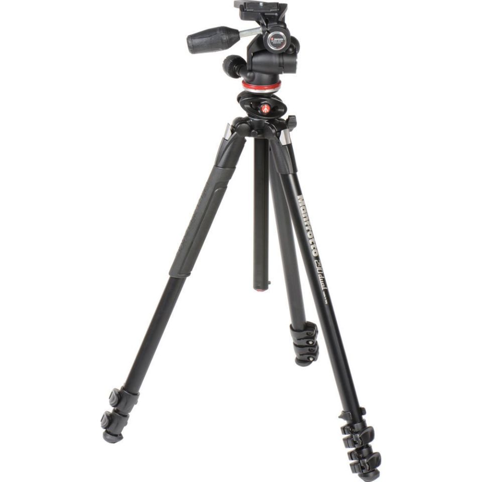 Manfrotto MK290DUA3-3W Alüminyum Tripod Kit