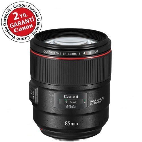 Canon 85mm f/1.4L IS USM Lens (2 Yıl Canon Eurasia Garantili)