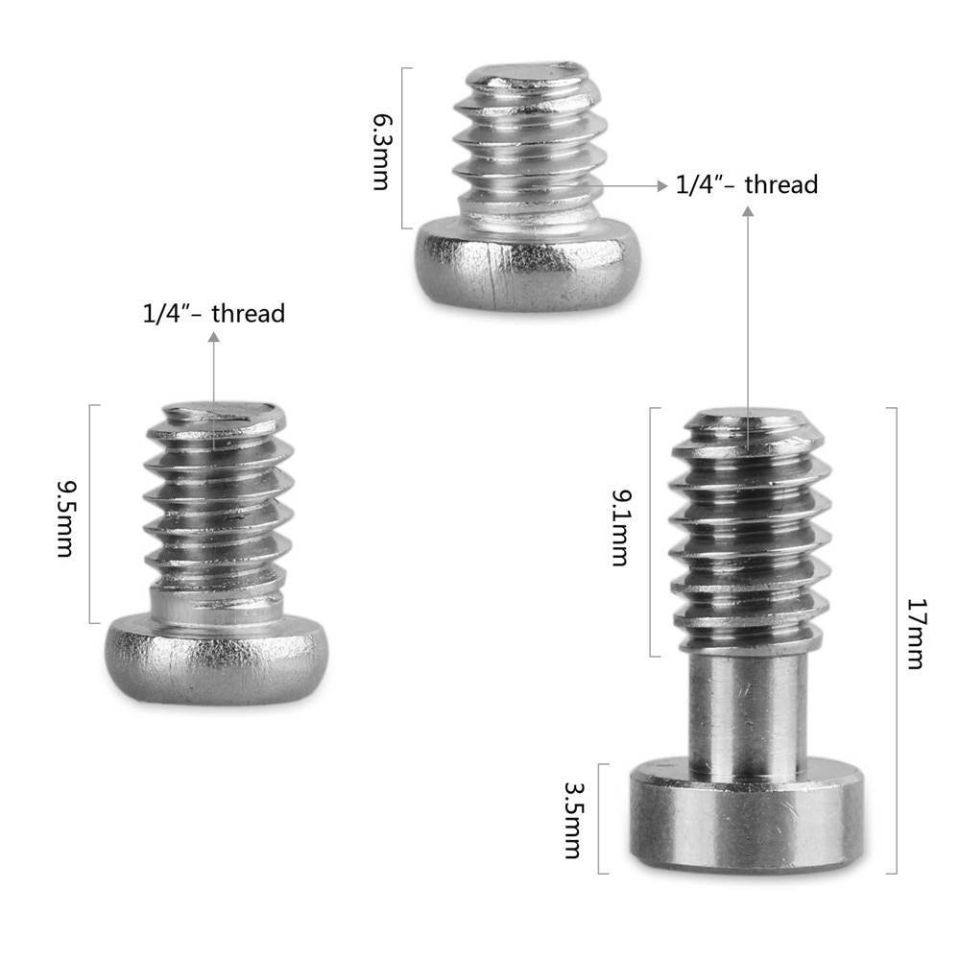 SmallRig 1713 Altıgen Vidalı Paketi (12 adet)