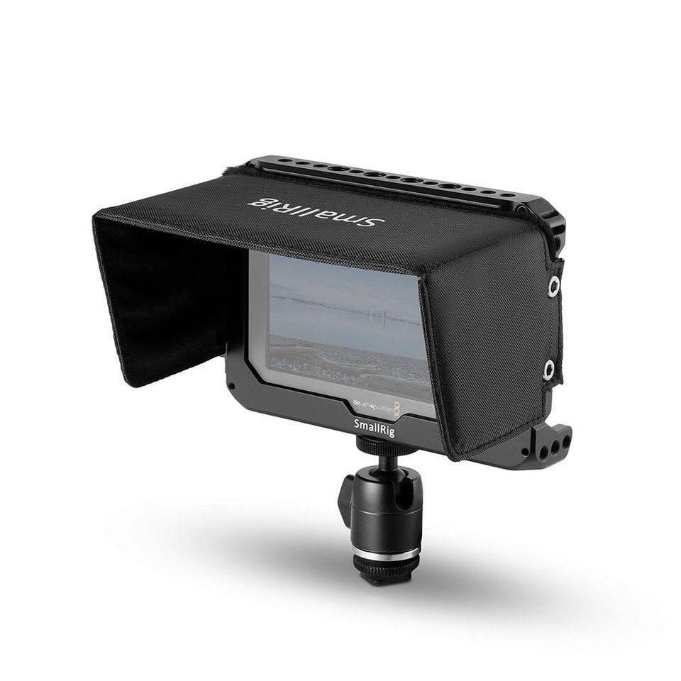 SmallRig 1981 Blackmagic 5 İnç Video Assist için Monitör Kafes Aksesuar Kiti