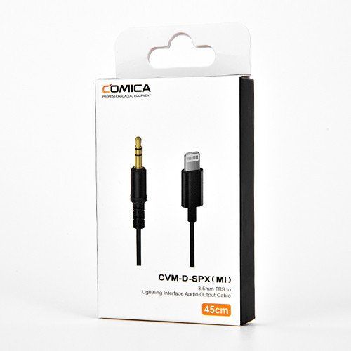 Comica CVM-D-SPX (MI) 3,5 mm TRS Erkek (iPhone) Mikrofon Kablosu