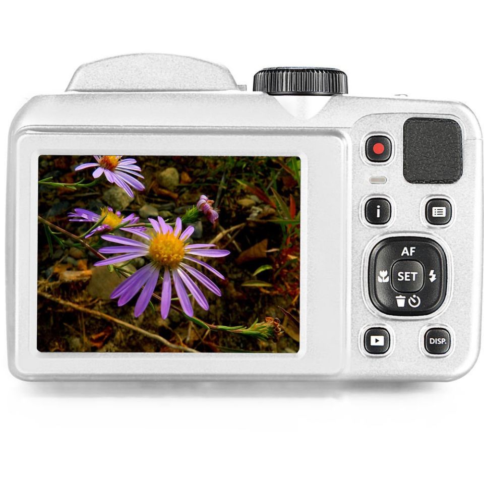 Kodak Pixpro AZ252 Dijital Fotoğraf Makinesi (Beyaz)