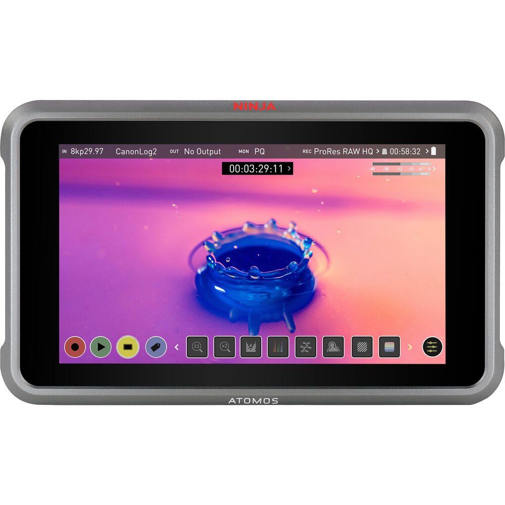 Atomos Ninja V+ 5.2 8K HDMI H.265 Raw Kayıtçı Monitörü