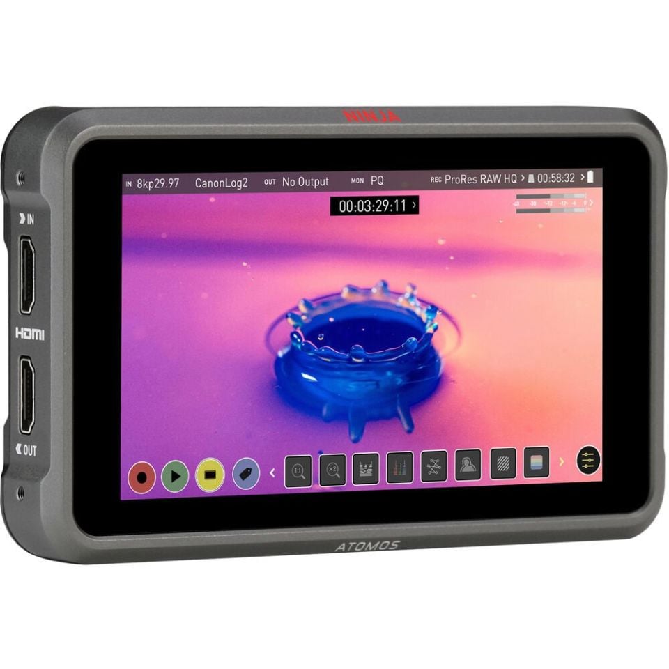 Atomos Ninja V+ 5.2 8K HDMI H.265 Raw Kayıtçı Monitörü