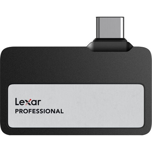 Lexar 1TB Professional Go USB 3.2 Gen 2 Taşınabilir SSD (Siyah)