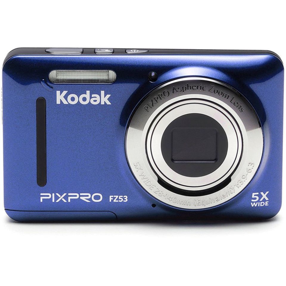 Kodak Pixpro FZ53 Dijital Fotoğraf Makinesi (Mavi)