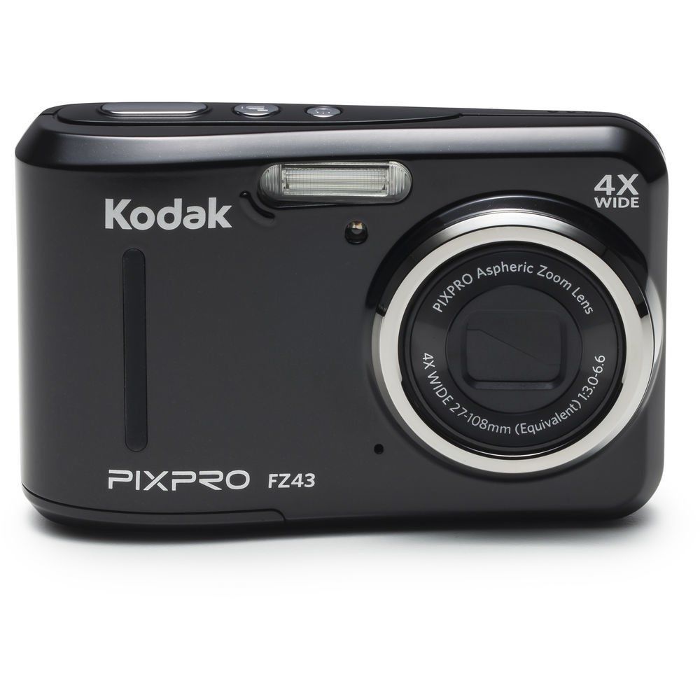 Kodak PIXPRO FZ43 Dijital Fotoğraf Makinesi (Siyah)