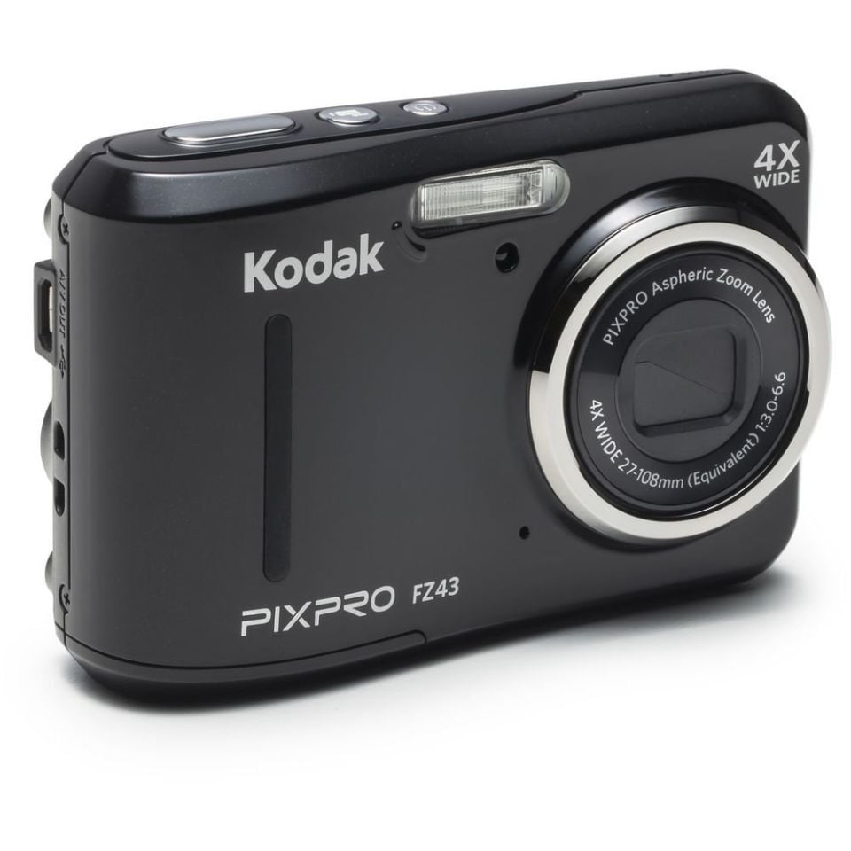 Kodak PIXPRO FZ43 Dijital Fotoğraf Makinesi (Siyah)