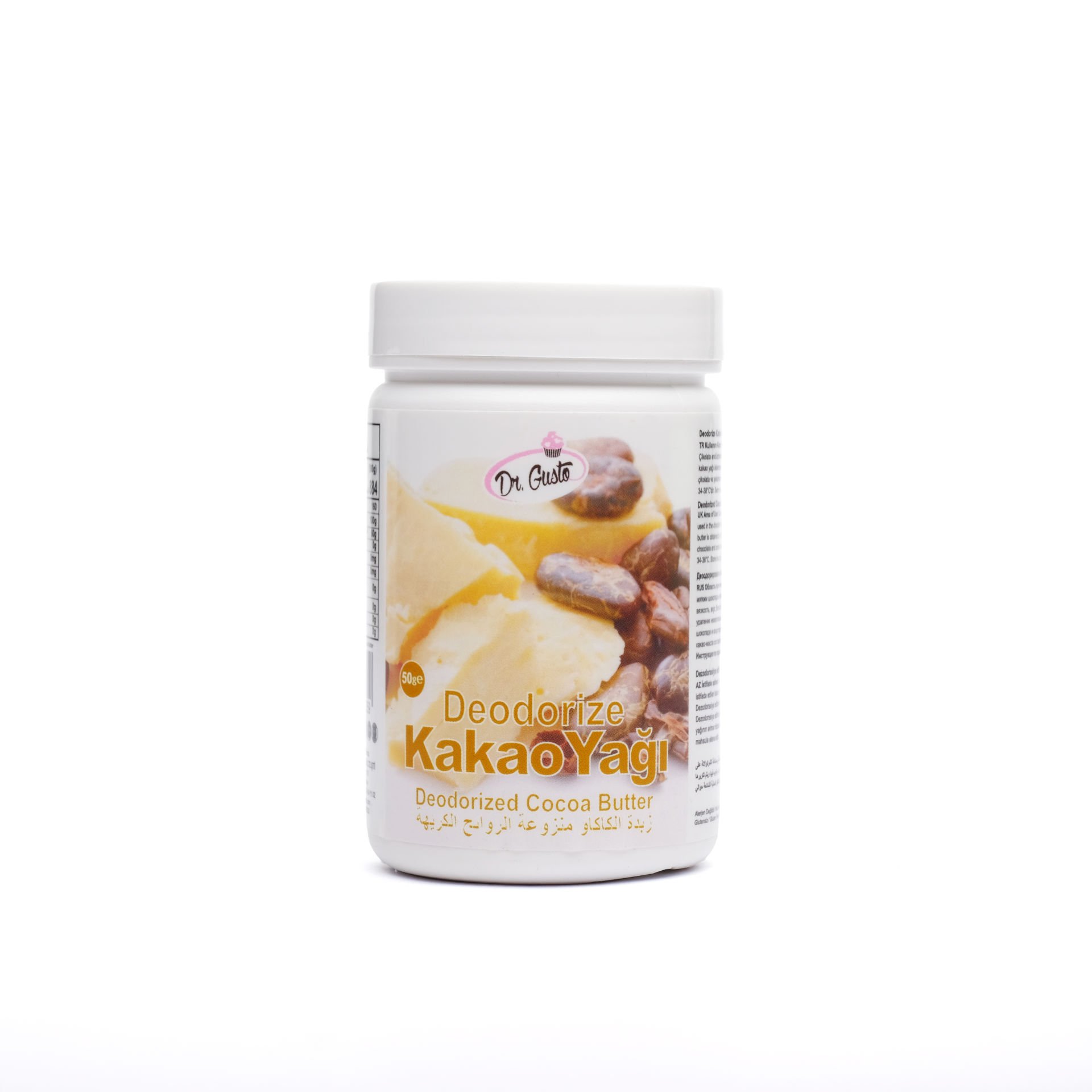 DR. GUSTO MİNİ KATKI MADDESİ KAKAO YAĞI - 75 GR