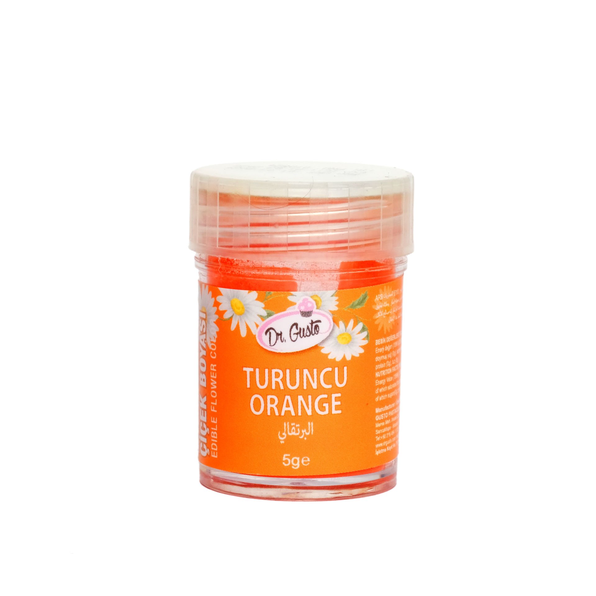 DR. GUSTO ÇİÇEK BOYASI TURUNCU - 5