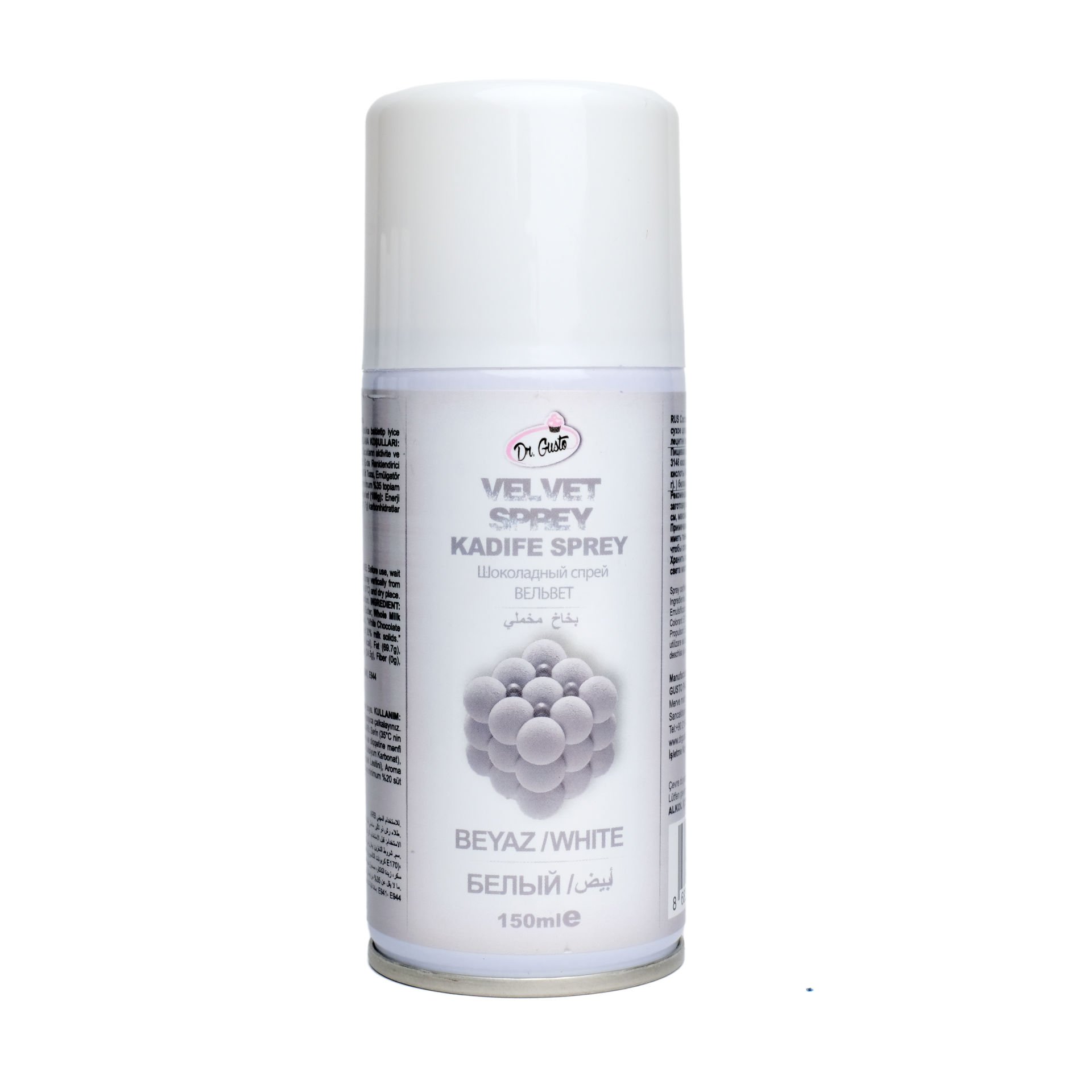 DR. GUSTO KADİFE SPREY BOYA BEYAZ - 150