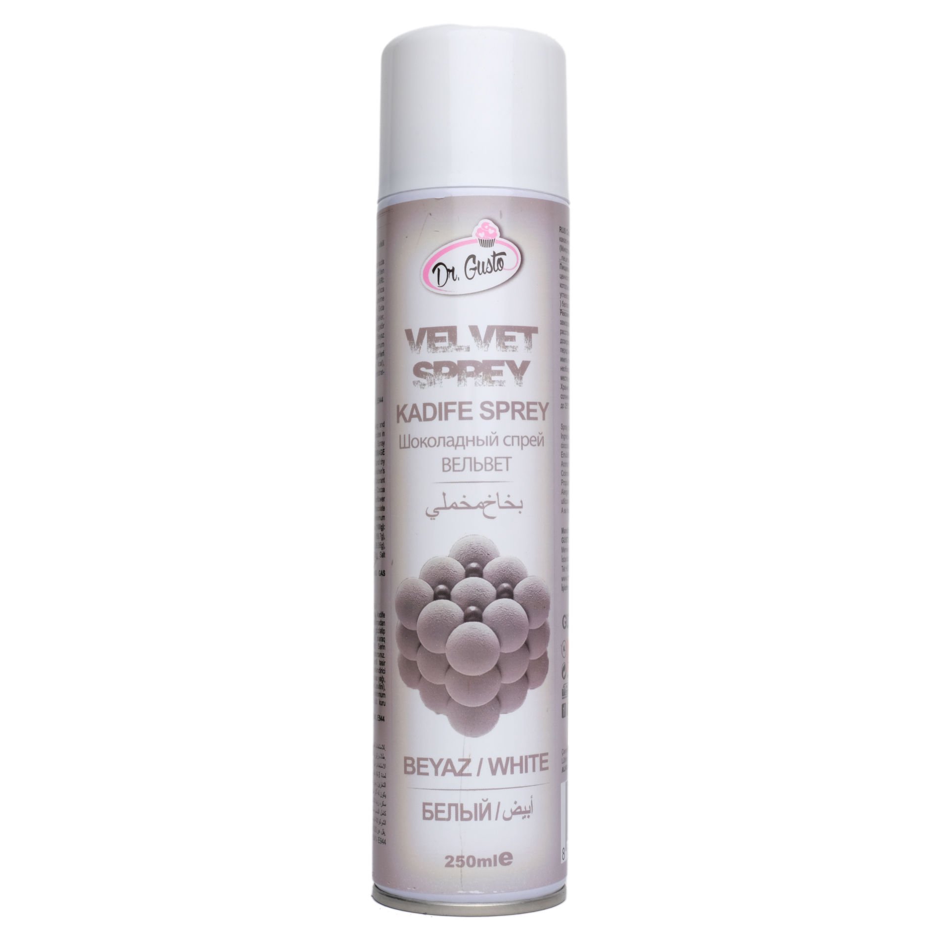 DR. GUSTO KADİFE SPREY BOYA BEYAZ - 250
