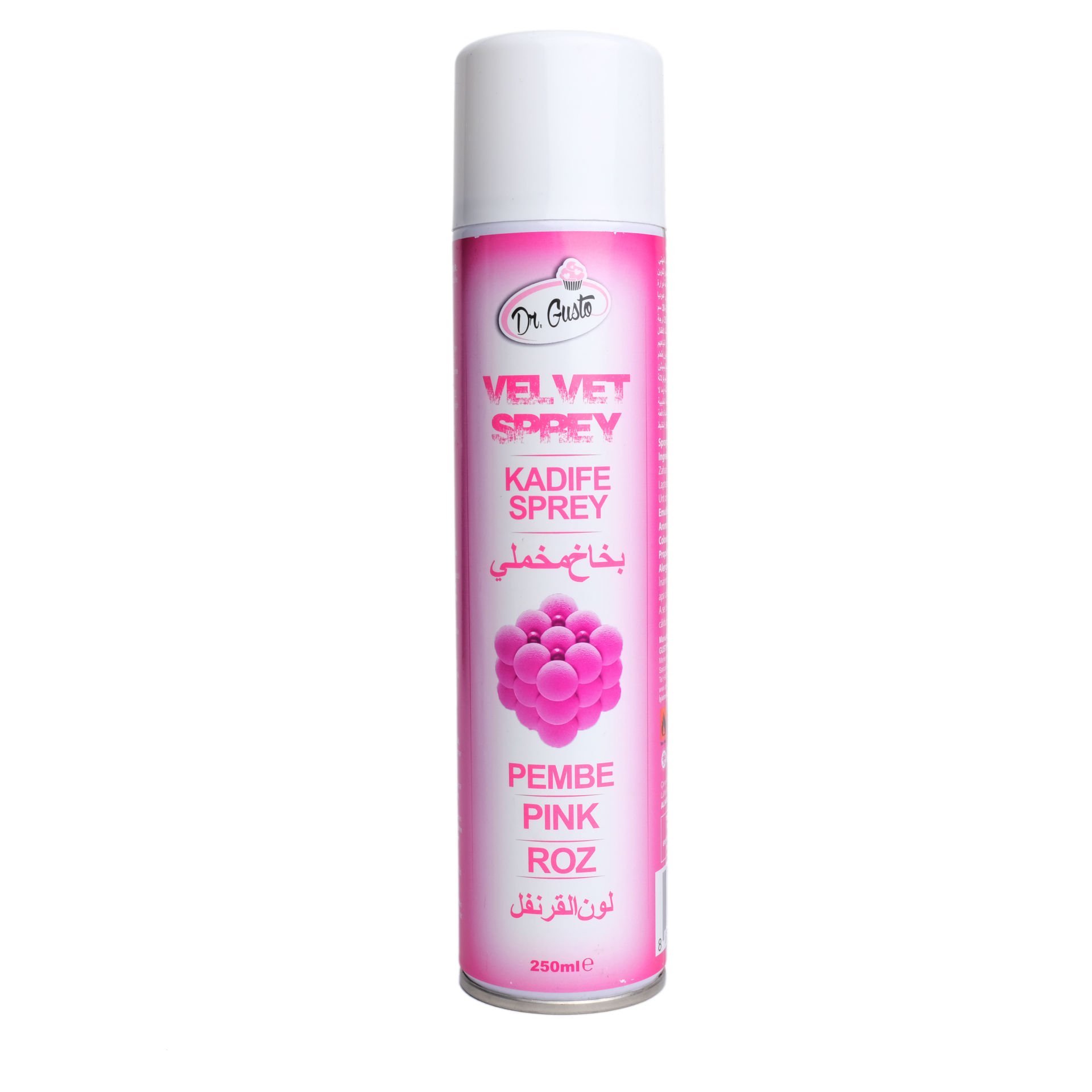 DR. GUSTO KADİFE SPREY BOYA PEMBE - 250
