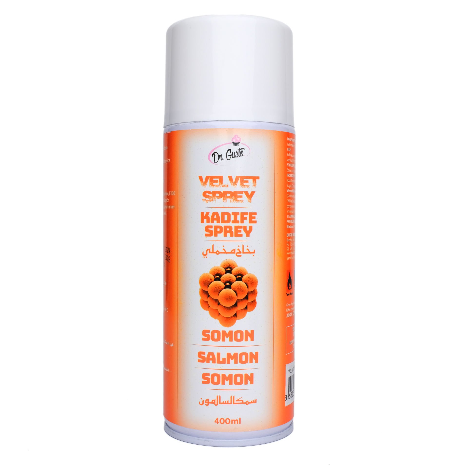 DR. GUSTO KADİFE SPREY BOYA SOMON - 400