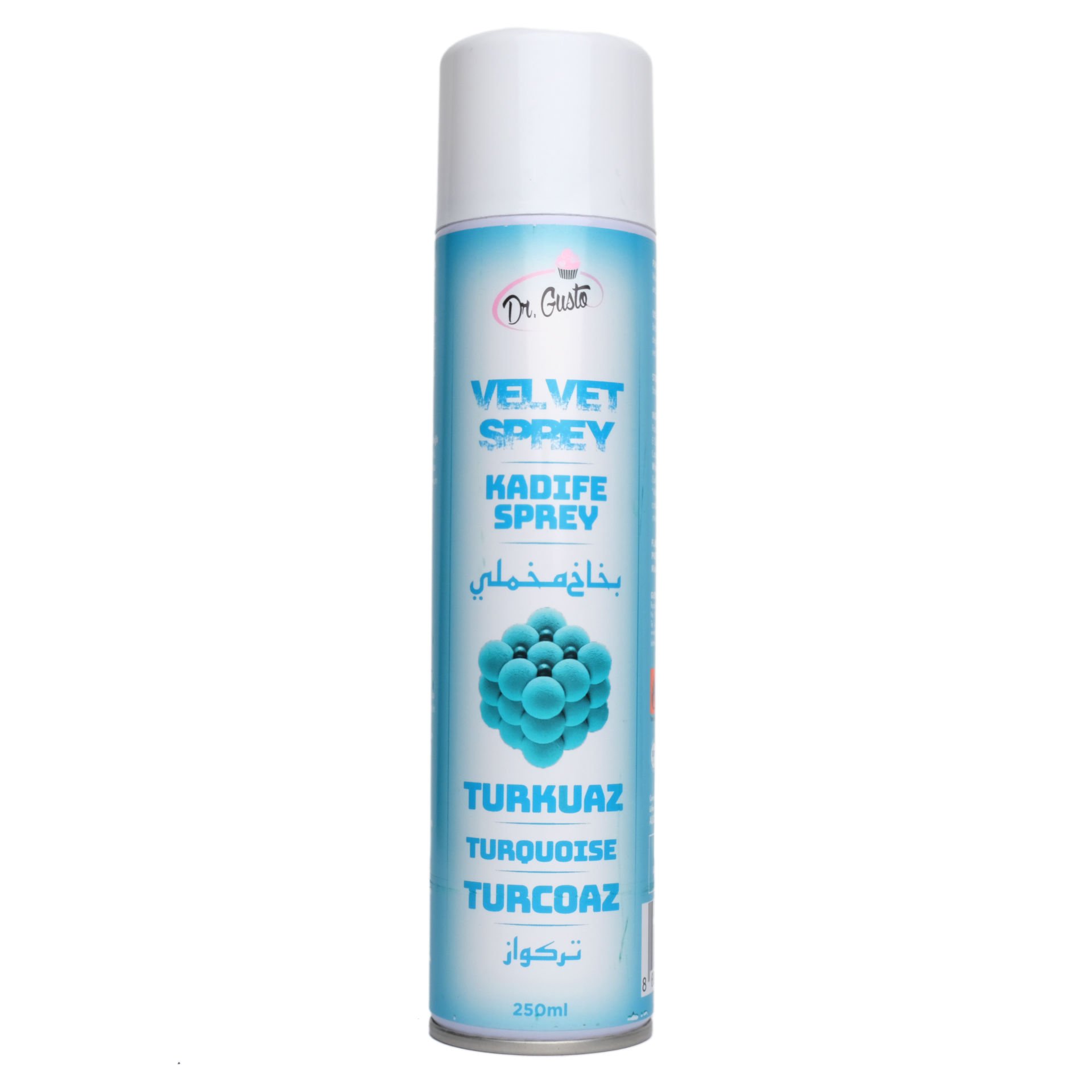 DR. GUSTO KADİFE SPREY BOYA TURKUAZ - 250