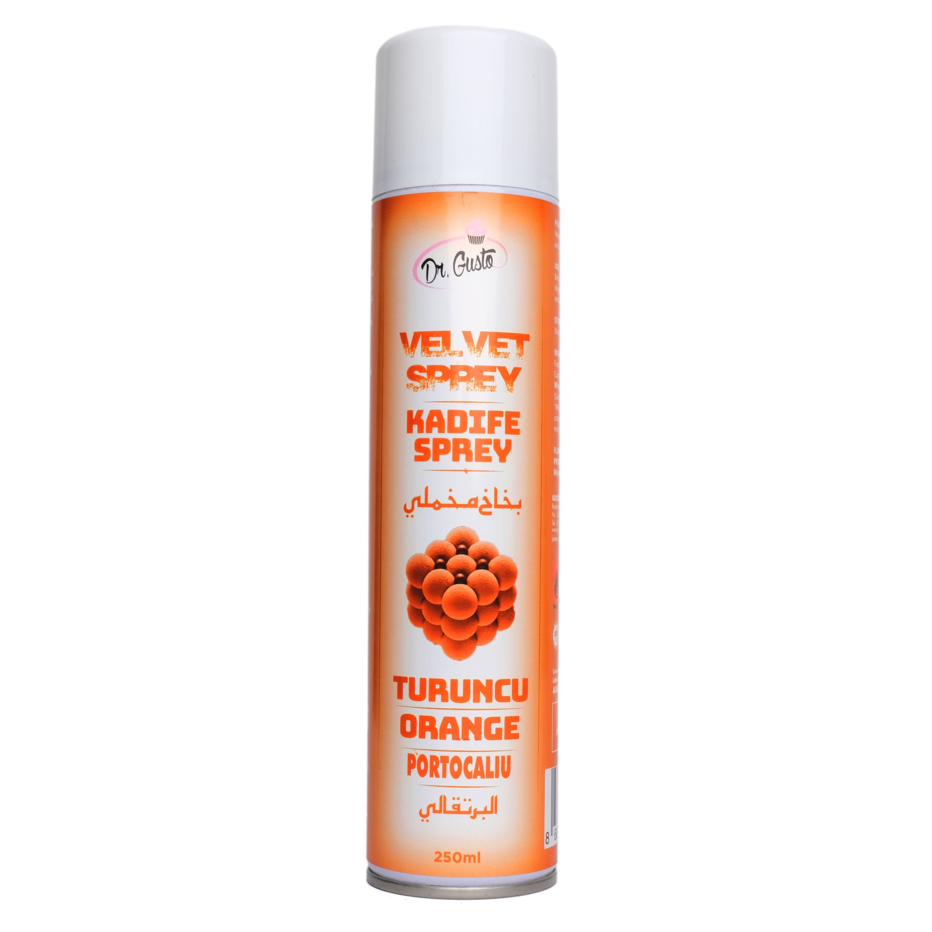 DR. GUSTO KADİFE SPREY BOYA TURUNCU - 250