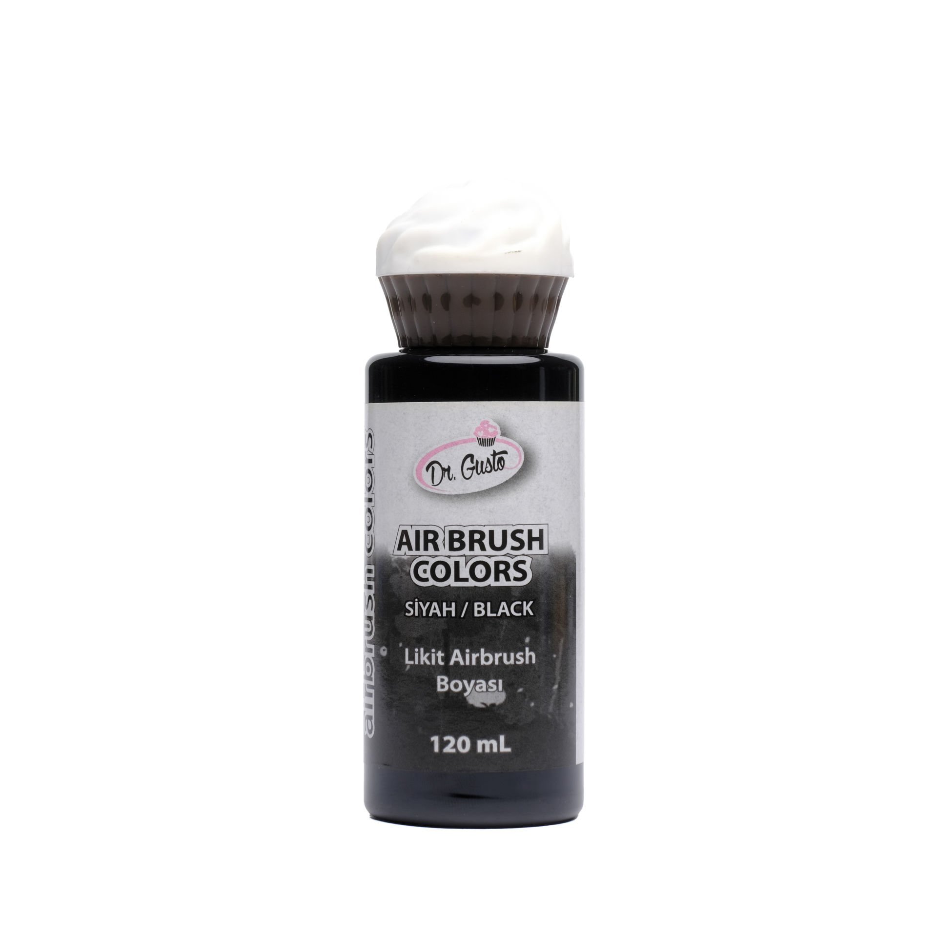 DR. GUSTO AIRBRUSH BOYA SİYAH - 120