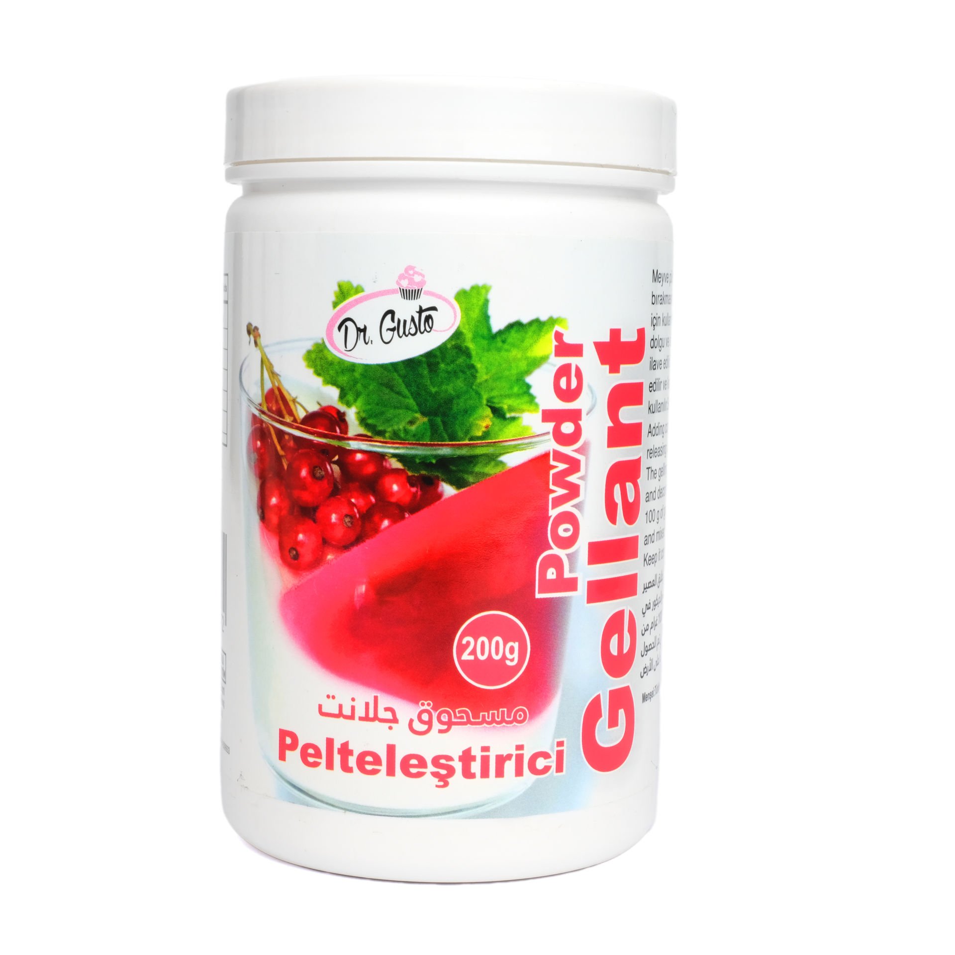 DR. GUSTO MEDIUM KATKI MADDESİ PELTELEŞTİRİCİ - 200 GR