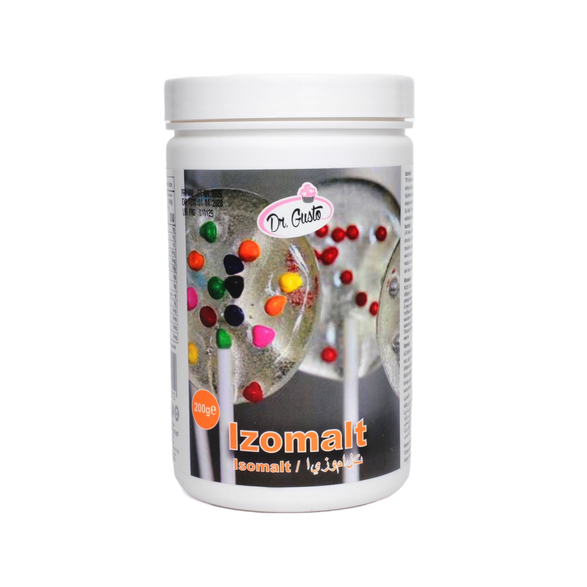 DR. GUSTO MEDIUM KATKI MADDESİ İZOMALT - 200 GR