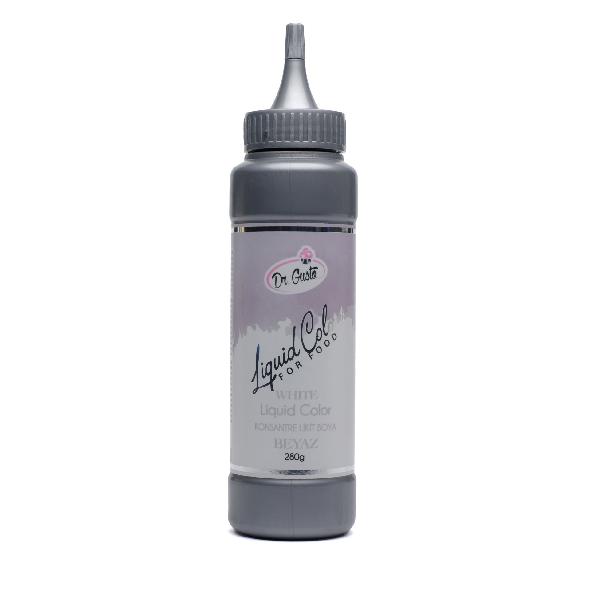 DR. GUSTO SU BAZLI LİKİT GIDA BOYASI BEYAZ - 280